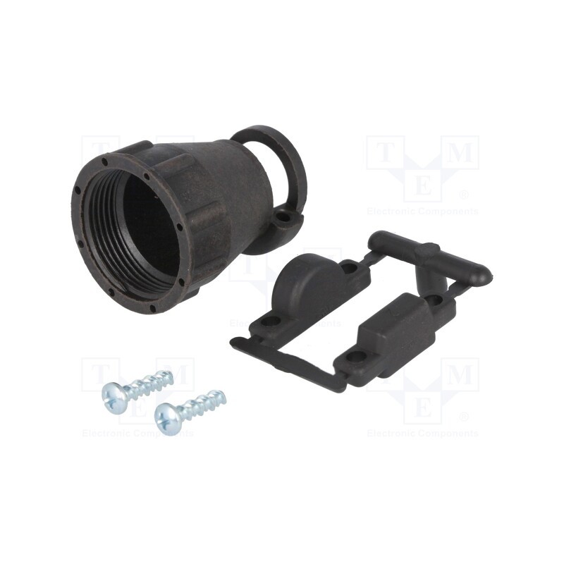 1 pcs x TE Connectivity - 182655-1 - Cable hood and fastener, CPC, size 17, 11.5mm, straight