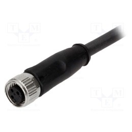 1 pcs x HARTING - 21348100388020 - Connector: M8, female, PIN: 3, straight, with lead, plug, 2m