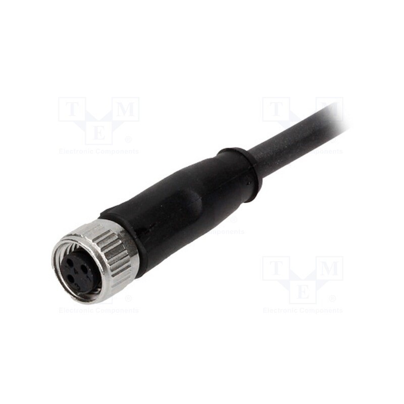 1 pcs x HARTING - 21348100388020 - Connector: M8, female, PIN: 3, straight, with lead, plug, 2m
