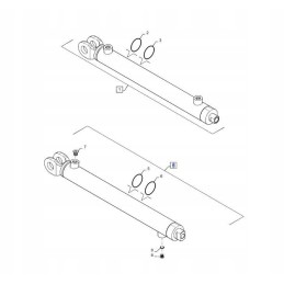 New Holland 47466444 header lifting cylinder