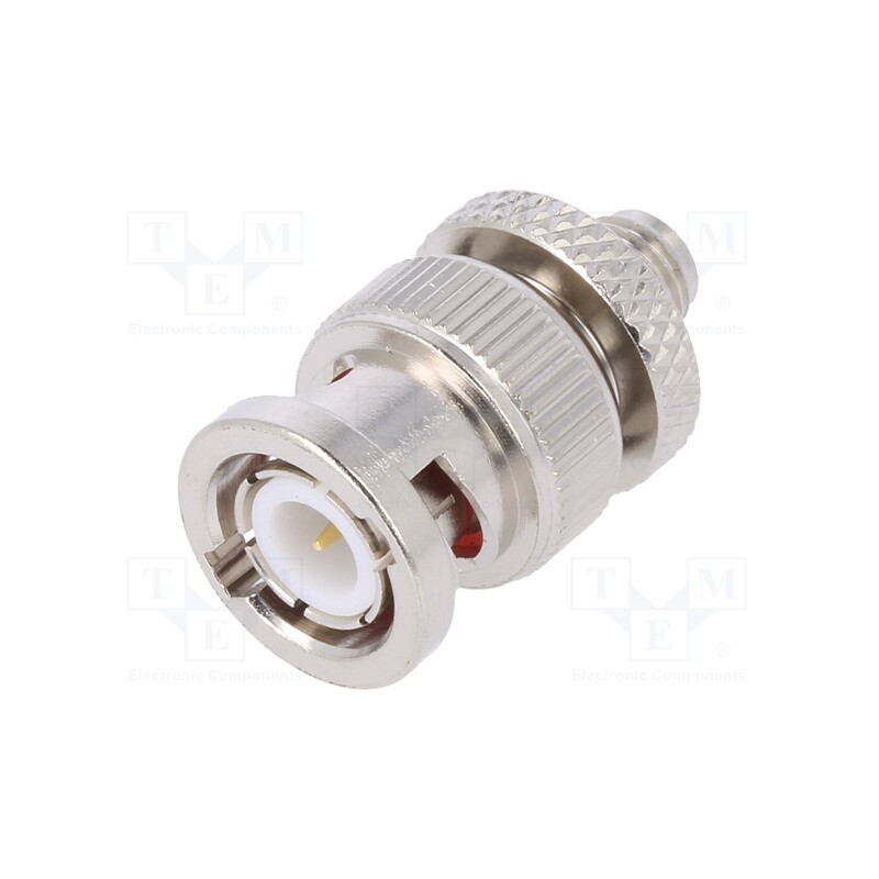 1 pcs x TELEGu00c4RTNER - J01008A0017 - Adapter, BNC male,SMA female, Insulation: PTFE, 50Ω, straight