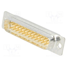 1 pcs x Deltron AG - DTS25PZ/2 - D-Sub, PIN: 25, plug, male, for cable, soldering