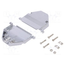 1 pcs x ENCITECH - 2360-0106-04 - Enclosure: for D-Sub connectors, D-Sub 37pin,D-Sub HD 62pin