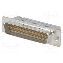 1 pcs x HARTING - 9663286700 - D-Sub, PIN: 25, plug, male, for ribbon cable, IDC, D-SUB 25M-IDC