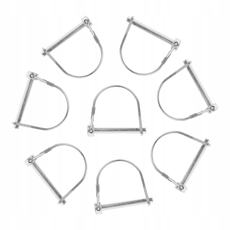 Round wire rope peg holders