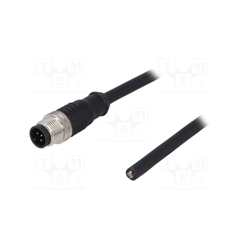1 pcs x DEGSON ELECTRONICS - PM-M12A-05P-MM-SL8B01-00A(H) - Plug, M12, PIN: 5, male, A code-DeviceNet / CANopen, IP65,IP67, 60V