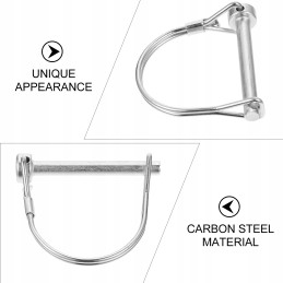 Round wire rope peg holders