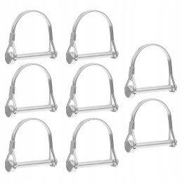 Round wire rope peg holders