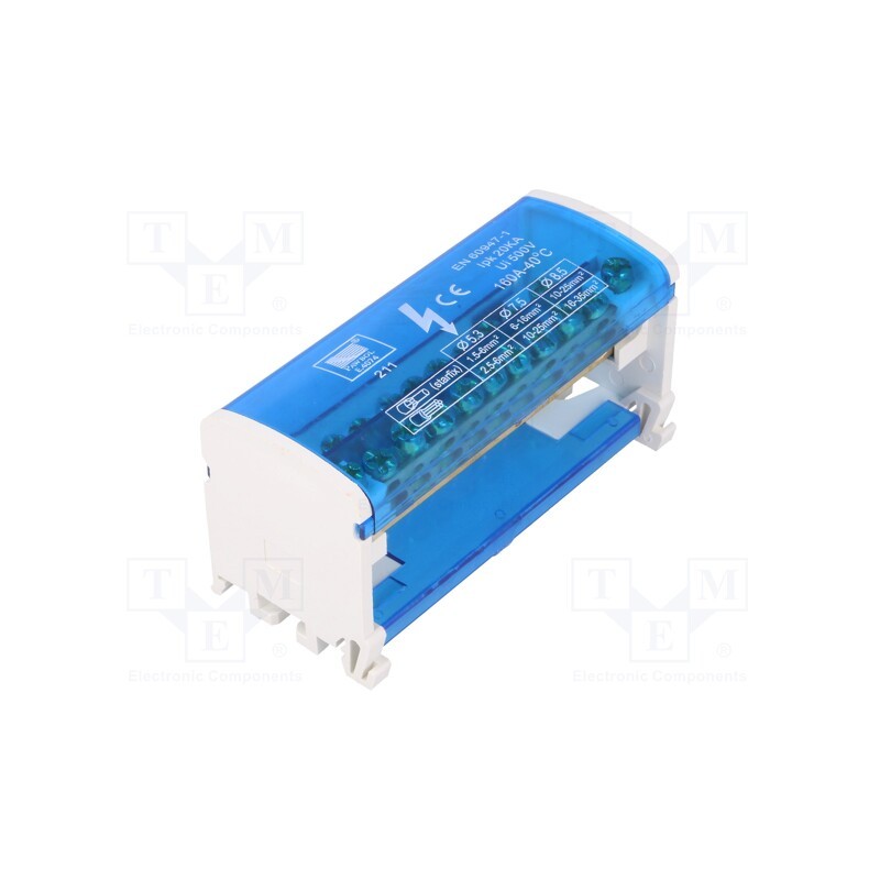 1 pcs x PAWBOL - E.4074 - Splice terminal: distribution block, screw terminal, 1.5÷35mm2