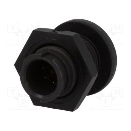 1 pcs x SWITCHCRAFT - EN2P7M26P - Connector: circular, EN2, socket, male, THT, for panel mounting