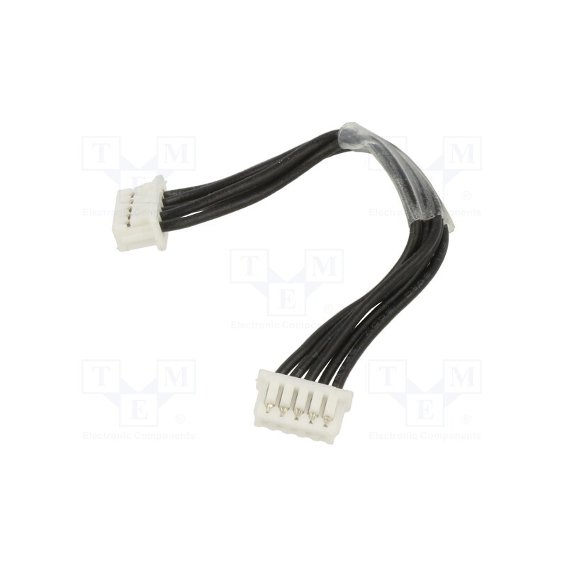 1 pcs x MOLEX - 151340500 - Plug, wire-board, female x2, PicoBlade™, PIN: 5, with leads, cables