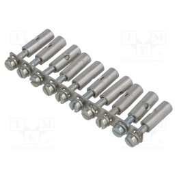 1 pcs x WEIDMu00dcLLER - 0368800000 Q 10 SAK4 - Screw bridge, ways: 10, SAK4