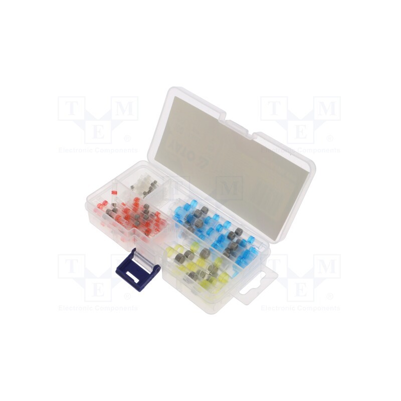 1 set x YATO - YT-81450 - Kit: self-soldering sleeve wire splices, insulated, soldering