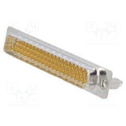 1 pcs x Deltron AG - HD-D26PY/2M86UN - D-Sub HD, PIN: 26, socket, male, on PCBs,PCB snap, straight, THT