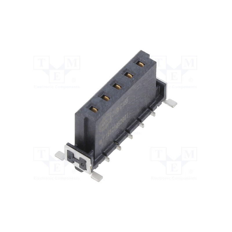 1 pcs x HARTING - 15620052601333 - Connector: PCB to PCB, female, PIN: 5, 2.54mm, har-flex® Power