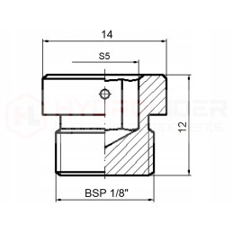 B g1 8 plug with ed hydrolider seal