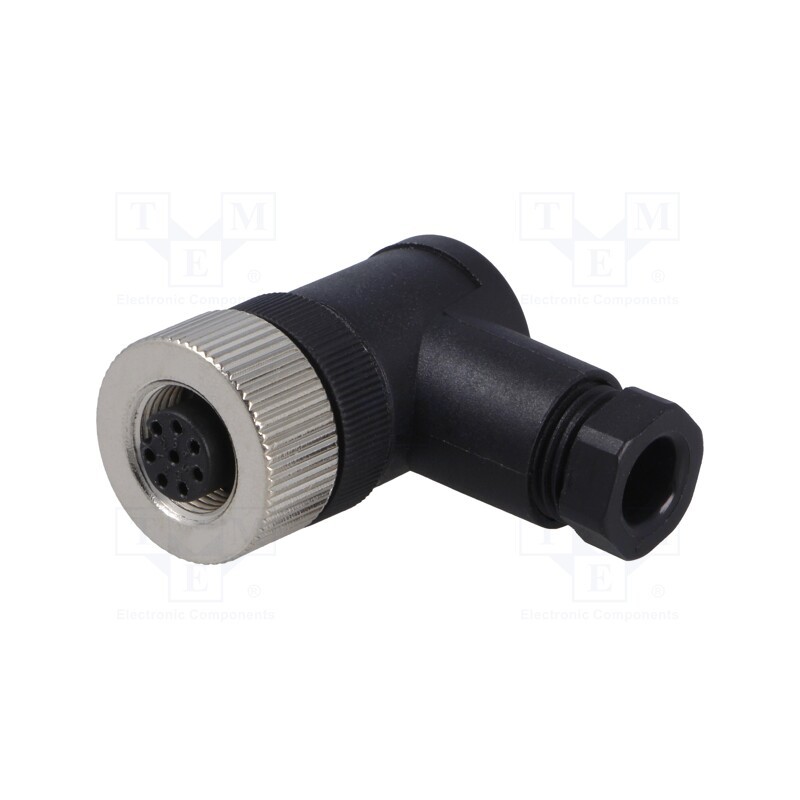 1 pcs x DEGSON ELECTRONICS - SM12-PRP-A8W-1B7 - Plug, M12, PIN: 8, female, A code-DeviceNet / CANopen, for cable