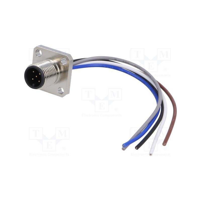 1 pcs x DEGSON ELECTRONICS - SD-M12A-05P-MM-SS8010-00A(H) - Socket, M12, PIN: 5, male, A code-DeviceNet / CANopen, IP67, 60V, 4A