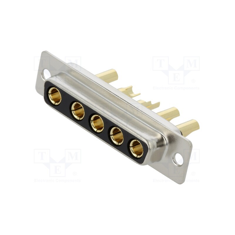 1 pcs x MH CONNECTORS - MHCDS5W5S2 - Special D-Sub, PIN: 5, plug, female, for cable, soldering, MHCD