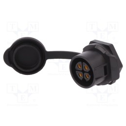 1 pcs x LUTRONIC - 2248 - Connector: circular, socket, size 20, 02, female, PIN: 4, for latch