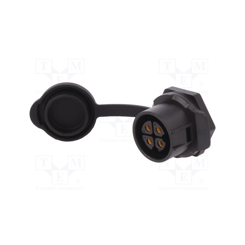 1 pcs x LUTRONIC - 2248 - Connector: circular, socket, size 20, 02, female, PIN: 4, for latch