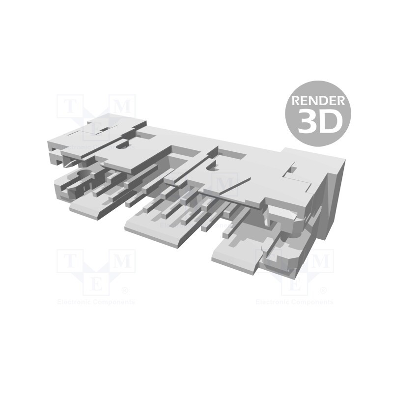 1 pcs x TE Connectivity - 1-111446-6 - Plug, IDC, male, PIN: 16, IDC, for ribbon cable, 1.27mm, Layout: 2x8