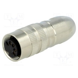 1 pcs x LUMBERG - 0322 05 - Connector: M16, plug, female, soldering, for cable, PIN: 5, 5A, 60V