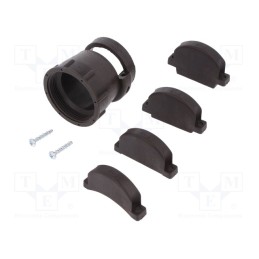 1 pcs x TE Connectivity - 182930-1 - Cable hood and fastener, CPC, size 23, 28.6mm, straight