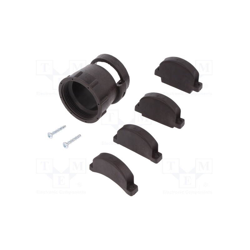 1 pcs x TE Connectivity - 182930-1 - Cable hood and fastener, CPC, size 23, 28.6mm, straight