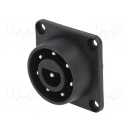 1 pcs x BULGIN - PX0959/P - Connector: circular, socket, male, PIN: 8, 4.8mm connectors, 6A