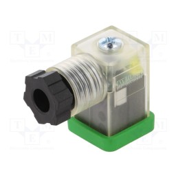 1 pcs x MURR ELEKTRONIK - 7000-30125-0000000 - Connector: valve connector, plug, form C, 8mm, female, PIN: 3, 4÷6mm