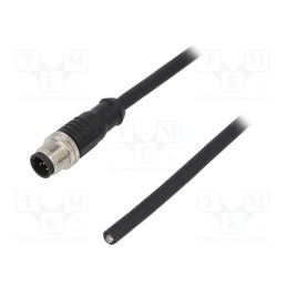 1 pcs x DEGSON ELECTRONICS - PM-M12B-05P-MM-SL8B01-00A(H) - Plug, M12, PIN: 5, male, B code-Profibus, IP65,IP67, 60V, 4A, cables