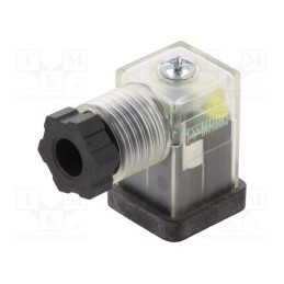 1 pcs x MURR ELEKTRONIK - 7000-30205-0000000 - Connector: valve connector, plug, form C, 9.4mm, female, PIN: 3
