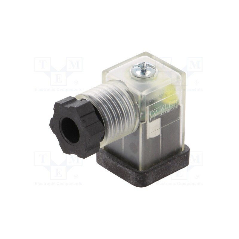 1 pcs x MURR ELEKTRONIK - 7000-30205-0000000 - Connector: valve connector, plug, form C, 9.4mm, female, PIN: 3