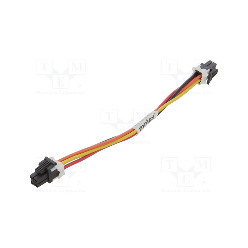 1 pcs x MOLEX - 451350401 - Minifit 4 Circuit 150MM Cable Assembly