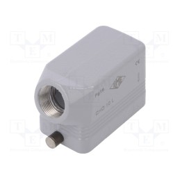 1 pcs x ILME - CHO 10 L - Enclosure: for HDC connectors, C-TYPE, size 57.27, Gland holes: 1