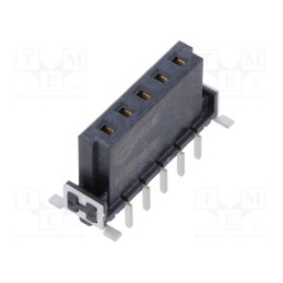 1 pcs x HARTING - 15620052701333 - Connector: PCB to PCB, female, PIN: 5, 2.54mm, har-flex® Power
