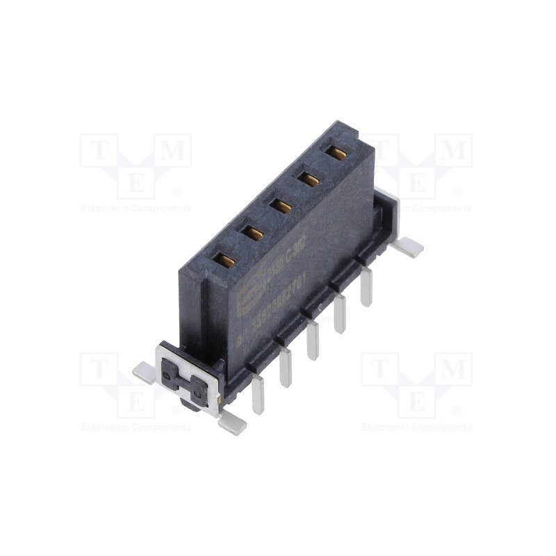 1 pcs x HARTING - 15620052701333 - Connector: PCB to PCB, female, PIN: 5, 2.54mm, har-flex® Power