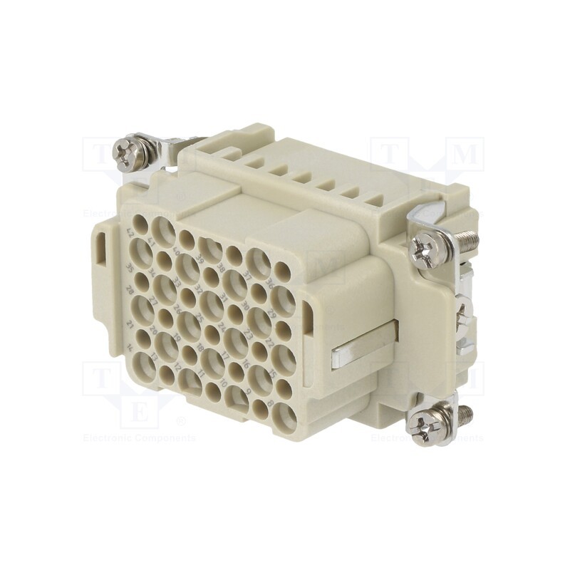 1 pcs x DEGSON ELECTRONICS - DDD-042-FC - Connector: HDC, contact insert, female, DDD, PIN: 42, 42+PE, crimped