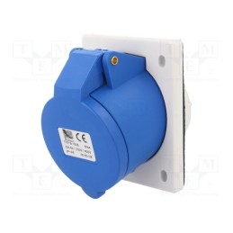 1 pcs x PAWBOL - B.1928 - Connector: AC supply, socket, female, 32A, 400VAC, IEC 60309, IP44