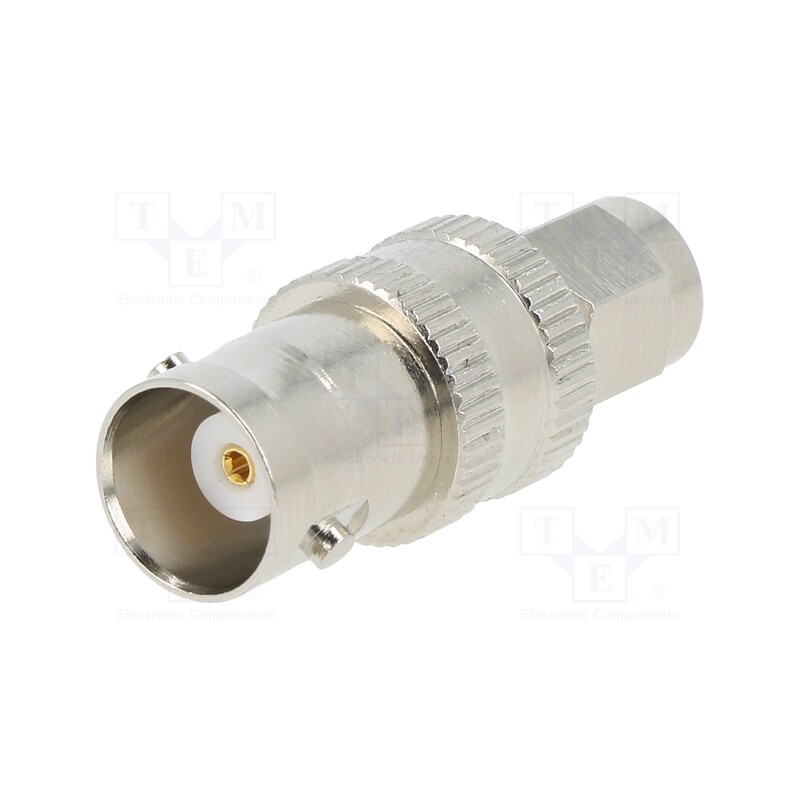 1 pcs x AMPHENOL RF - 242102 - Adapter, BNC socket,SMA plug, Insulation: PTFE, 50Ω