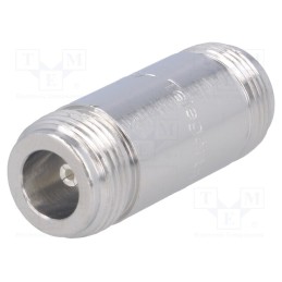 1 pcs x TELEGu00c4RTNER - J01024A0004 - Coupler, N socket,both sides, straight, 50Ω, PTFE, gold-plated