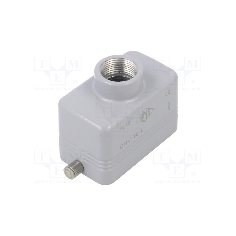 1 pcs x ILME - CHV 10 L - Enclosure: for HDC connectors, C-TYPE, size 57.27, Gland holes: 1