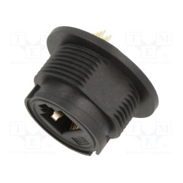 1 pcs x AMPHENOL LTW - RJS-5EPFFP-LC7002 - RJ45, PIN: 8, Cat: 5e, Layout: 8p8c, IP67, THT, straight