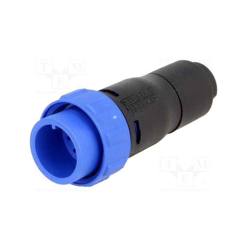 1 pcs x BULGIN - PX0410/12P/6065 - Connector: circular, plug, male, PIN: 12, w/o contacts, for cable
