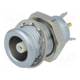 1 pcs x LEMO - ERN.00.250.CTL - Connector: coaxial, 00, socket, female, soldering, 4A, straight