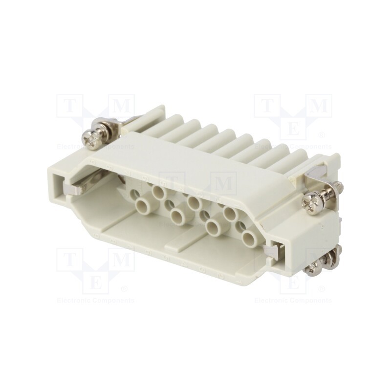 1 pcs x MOLEX - 93601-0101 - Connector: HDC, contact insert, male, S-D, PIN: 25, size 16A, 10A