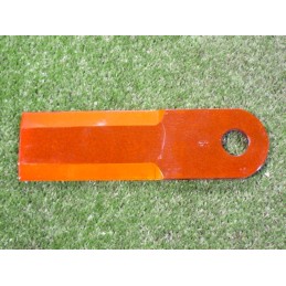 Movable forage harvester knife z42176 smooth 5mm rasspe