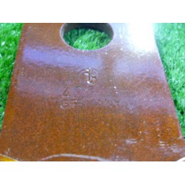 Movable forage harvester knife z42176 smooth 5mm rasspe