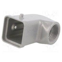 1 pcs x AMPHENOL - C14630G0035004 - Enclosure: for HDC connectors, C146, size A3, for cable, angled